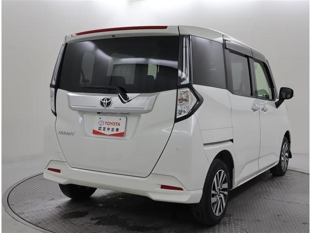 ルーミー カスタムG ワンオーナー 衝突軽減ブレーキ フルセグ メモリーナビ DVD再生 ミュージックプレイヤー接続可 パノラミックビューモニター ETC 両側電動スライド LEDヘッドランプ アイドリングストップ(4枚目)