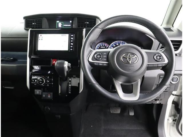 ルーミー カスタムG ワンオーナー 衝突軽減ブレーキ フルセグ メモリーナビ DVD再生 ミュージックプレイヤー接続可 パノラミックビューモニター ETC 両側電動スライド LEDヘッドランプ アイドリングストップ(10枚目)