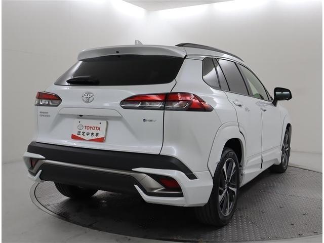 カローラクロス ハイブリッド Z ワンオーナー 衝突軽減ブレーキ サンルーフ フルセグ メモリーナビ Bluetoothオーディオ パノラミックビューモニター ETC ドラレコ LEDヘッドランプ フルエアロ クルーズコントロール(6枚目)