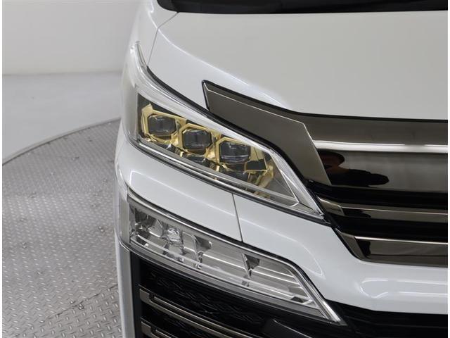 ヴェルファイア 2.5Z ゴールデンアイズ フルセグ メモリーナビ DVD再生 ミュージックプレイヤー接続可 後席モニター バックカメラ 衝突被害軽減システム ETC 両側電動スライド LEDヘッドランプ 乗車定員7人 3列シート 記録簿(30枚目)