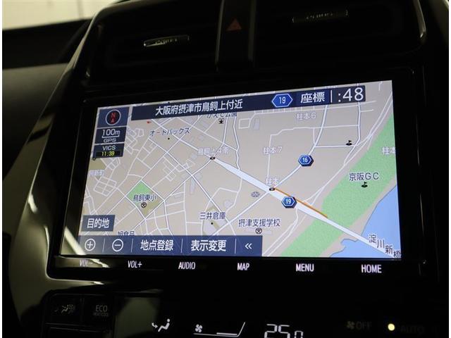 プリウス S フルセグ メモリーナビ DVD再生 ミュージックプレイヤー接続可 バックカメラ 衝突被害軽減システム ETC ドラレコ LEDヘッドランプ 記録簿(11枚目)