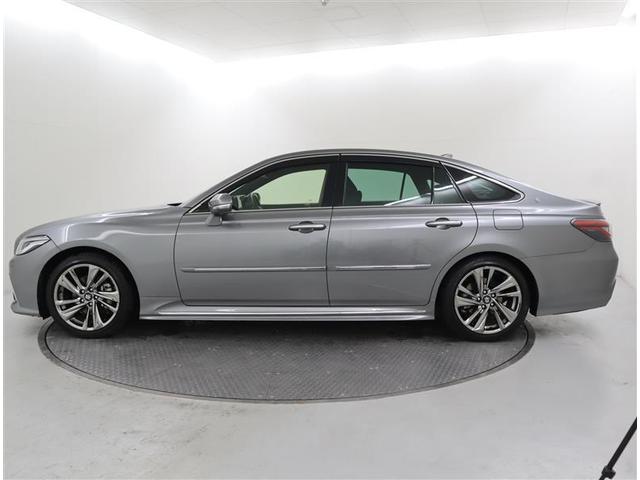 クラウンハイブリッド ＲＳアドバンス　革シート　フルセグ　メモリーナビ　ＤＶＤ再生　ミュージックプレイヤー接続可　バックカメラ　衝突被害軽減システム　ＥＴＣ　ドラレコ　ＬＥＤヘッドランプ　ワンオーナー　記録簿（5枚目）