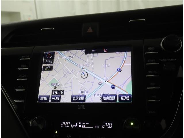 カムリ ＷＳレザーパッケージ　フルセグ　メモリーナビ　ＤＶＤ再生　ミュージックプレイヤー接続可　バックカメラ　衝突被害軽減システム　ＥＴＣ　ドラレコ　ＬＥＤヘッドランプ　記録簿（11枚目）