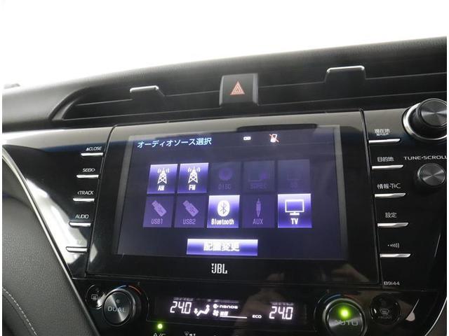 カムリ ＷＳレザーパッケージ　フルセグ　メモリーナビ　ＤＶＤ再生　ミュージックプレイヤー接続可　バックカメラ　衝突被害軽減システム　ＥＴＣ　ドラレコ　ＬＥＤヘッドランプ　記録簿（12枚目）