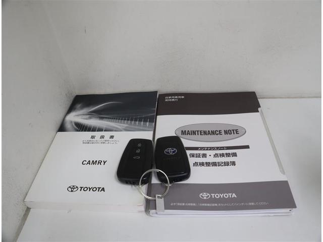 カムリ ＷＳレザーパッケージ　フルセグ　メモリーナビ　ＤＶＤ再生　ミュージックプレイヤー接続可　バックカメラ　衝突被害軽減システム　ＥＴＣ　ドラレコ　ＬＥＤヘッドランプ　記録簿（37枚目）