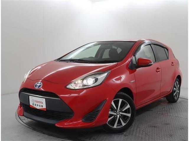 アクア S フルセグ メモリーナビ DVD再生 ミュージックプレイヤー接続可 ETC ワンオーナー 記録簿(5枚目)