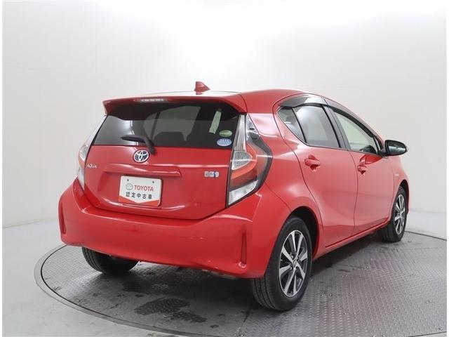 アクア S フルセグ メモリーナビ DVD再生 ミュージックプレイヤー接続可 ETC ワンオーナー 記録簿(7枚目)