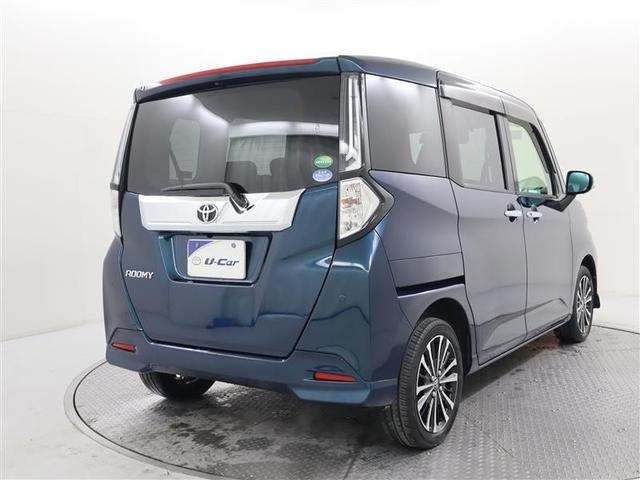 ルーミー カスタムＧ－Ｔ　フルセグ　メモリーナビ　ＤＶＤ再生　ミュージックプレイヤー接続可　バックカメラ　衝突被害軽減システム　ＥＴＣ　ドラレコ　両側電動スライド　ＬＥＤヘッドランプ　記録簿　アイドリングストップ（4枚目）