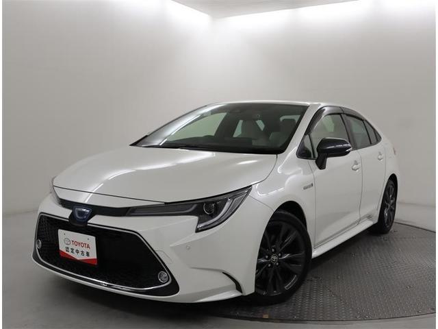 カローラ ハイブリッド　ダブルバイビー　当社下取りワンオーナー車　ＴＯＹＯＴＡ認定中古車　メモリーナビ　ミュージックプレイヤー接続可　バックカメラ　衝突被害軽減システム　ＥＴＣ　ドラレコ　ＬＥＤヘッドランプ　ワンオーナー（4枚目）