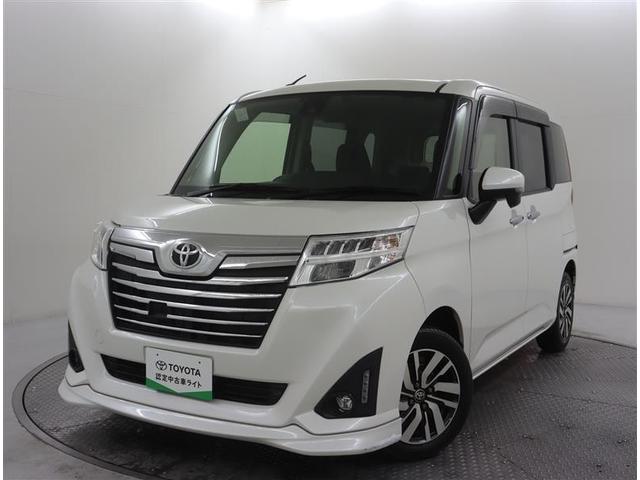 ルーミー カスタムＧ　Ｓ　当社下取りワンオーナー　ＴＯＹＯＴＡ認定中古車　フルセグ　メモリーナビ　バックカメラ　ＥＴＣ　ドラレコ　両側電動スライドドア　シートヒーター　フォグライト　ＬＥＤヘッドライト　スマートアシストＩＩ（4枚目）