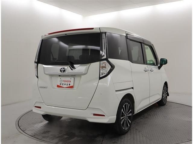 ルーミー カスタムG-T 当社下取りワンオーナー TOYOTA認定中古車 フルセグ メモリーナビ パノラミックビューモニター ETC スマートアシスト シートヒーター 両側電動スライドドア レーダークルーズコントロール(7枚目)