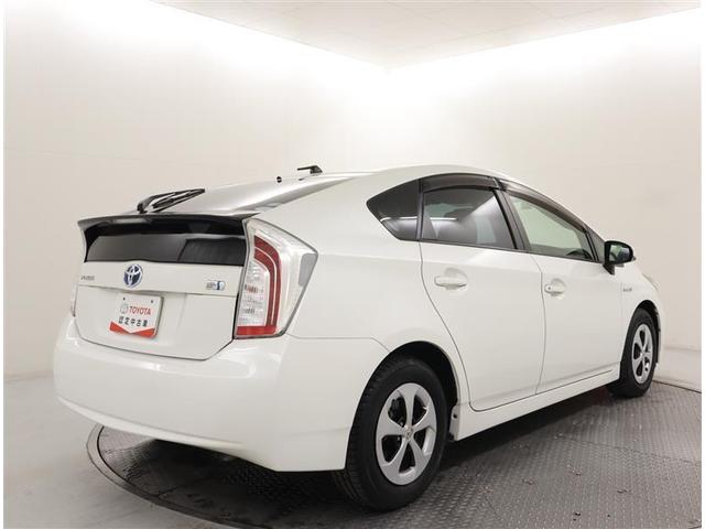 プリウス S ミュージックプレイヤー接続可 HIDヘッドライト ワンオーナー 記録簿(3枚目)