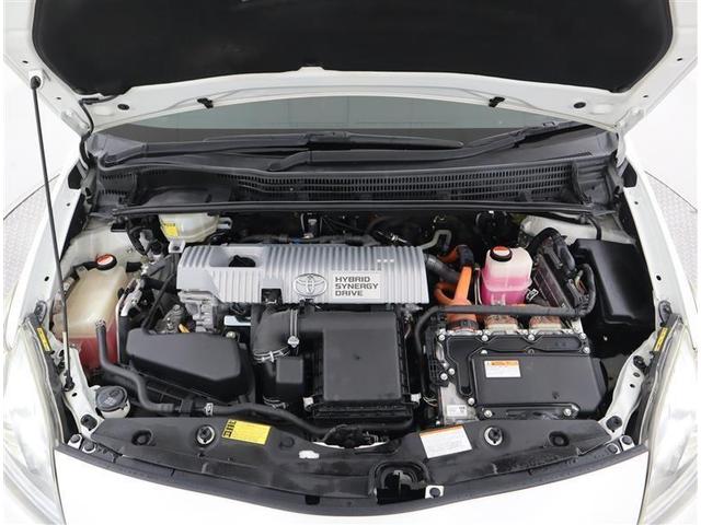 プリウス S ミュージックプレイヤー接続可 HIDヘッドライト ワンオーナー 記録簿(27枚目)