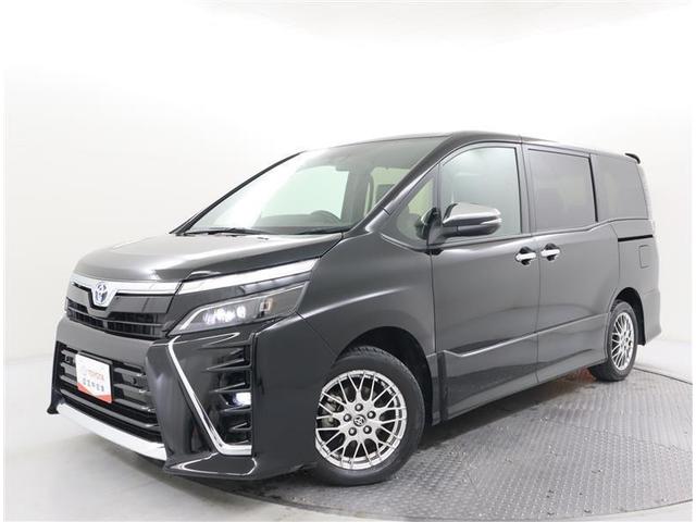 ヴォクシー ハイブリッドZS 煌III ワンセグ メモリーナビ ミュージックプレイヤー接続可 バックカメラ 衝突被害軽減システム ETC 両側電動スライド LEDヘッドランプ 乗車定員7人 3列シート ワンオーナー フルエアロ 記録簿(4枚目)