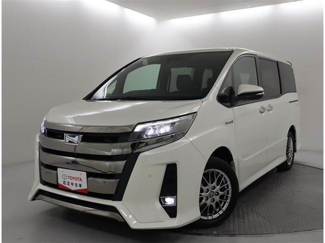 ノア ハイブリッドSi ダブルバイビーII 1オーナー/10型大画面ナビ・DVD・地デジ・BT・HDMI/後席モニター/バックカメラ/シートヒーター/クルコン/衝突被害軽減/障害物センサー/ETC/両側電動スライド/LED・AHB/スマキー2個(4枚目)