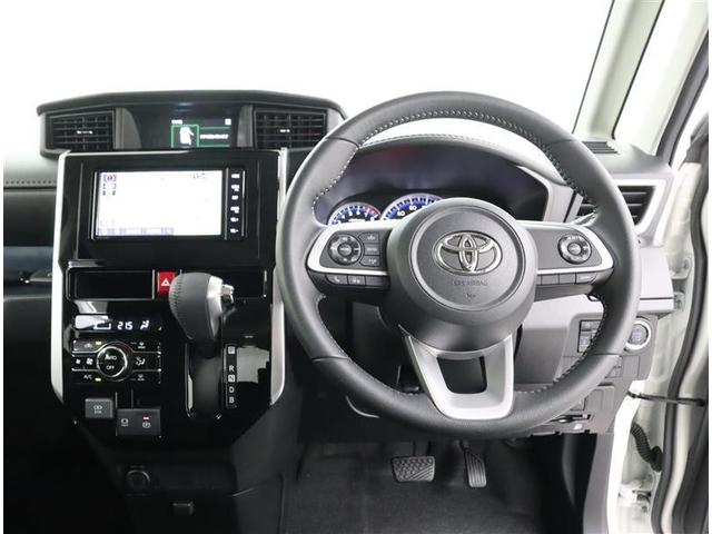 ルーミー カスタムG-T 1オーナー/走行約1.6万キロ/メモリーナビ・DVD・地デジ・BT・SD録音/バックカメラ/衝突被害軽減/障害物センサー/両側電動スライド/クルコン/電動パーキング/ETC/LED/スマートキー2個(7枚目)