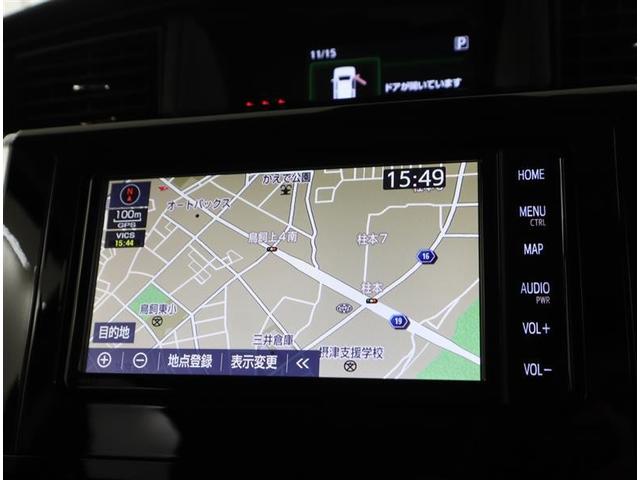 ルーミー カスタムG-T 1オーナー/走行約1.6万キロ/メモリーナビ・DVD・地デジ・BT・SD録音/バックカメラ/衝突被害軽減/障害物センサー/両側電動スライド/クルコン/電動パーキング/ETC/LED/スマートキー2個(9枚目)