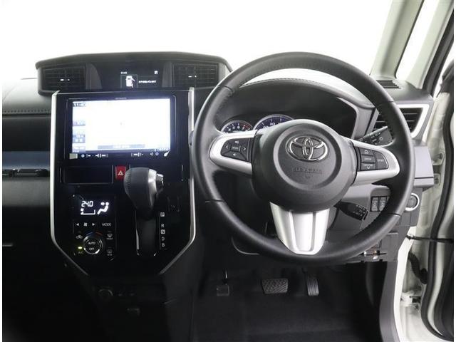 ルーミー カスタムG-T フルセグ メモリーナビ DVD再生 ミュージックプレイヤー接続可 バックカメラ 衝突被害軽減システム ETC ドラレコ 両側電動スライド LEDヘッドランプ フルエアロ アイドリングストップ(9枚目)