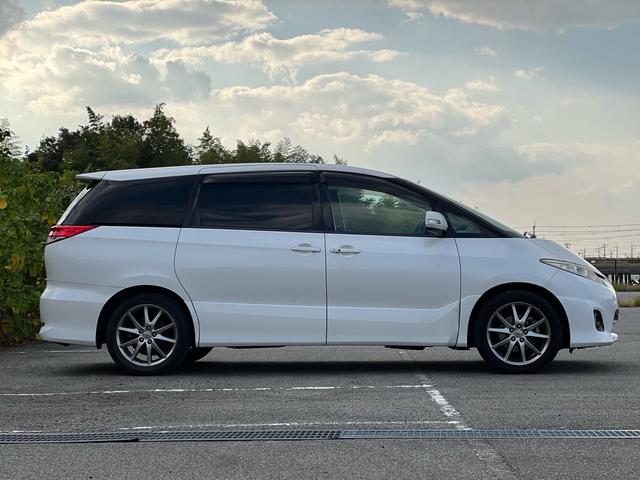 エスティマ アエラス レザーパッケージ ユーザー様買取車 ナビ TV Bluetooth バックモニター ETC スマートキー2本 革シート オットマン パワーシート シートヒーター 盗難防止システム HID 衝突安全ボディ ダブルエアコン(9枚目)