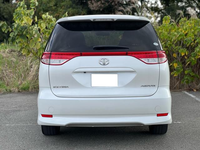 エスティマ アエラス レザーパッケージ ユーザー様買取車 ナビ TV Bluetooth バックモニター ETC スマートキー2本 革シート オットマン パワーシート シートヒーター 盗難防止システム HID 衝突安全ボディ ダブルエアコン(11枚目)