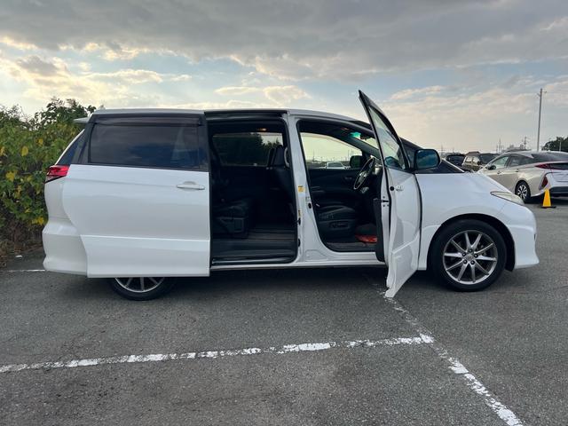 エスティマ アエラス レザーパッケージ ユーザー様買取車 ナビ TV Bluetooth バックモニター ETC スマートキー2本 革シート オットマン パワーシート シートヒーター 盗難防止システム HID 衝突安全ボディ ダブルエアコン(33枚目)