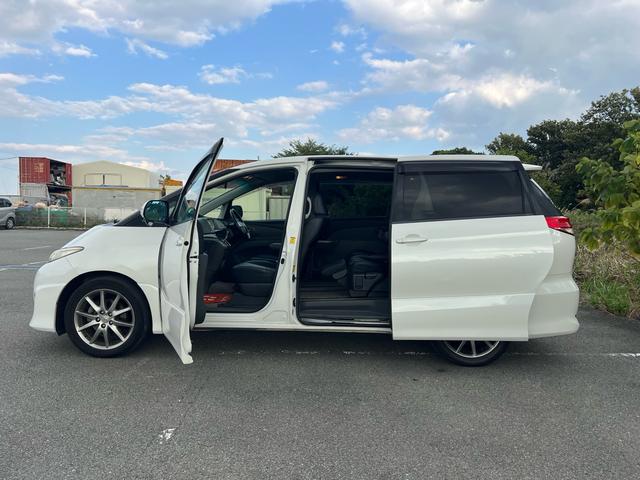 エスティマ アエラス レザーパッケージ ユーザー様買取車 ナビ TV Bluetooth バックモニター ETC スマートキー2本 革シート オットマン パワーシート シートヒーター 盗難防止システム HID 衝突安全ボディ ダブルエアコン(36枚目)