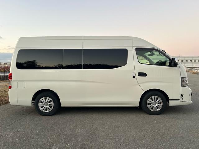 NV350キャラバンバン スーパーロングDX EXパック ユーザー様買取車 アラウンドビューモニター エマージェンシーブレーキ VDC フォグランプ ナビ TV Bluetooth バックモニター ETC オートエアコン キーレスエントリー(9枚目)