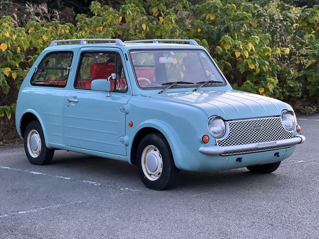 パオ ベースグレード ユーザー様買取車 車検2年付き 3AT ラジオ エアコン アクアグレー 上下分割式リアガラス パワーステアリング(7枚目)