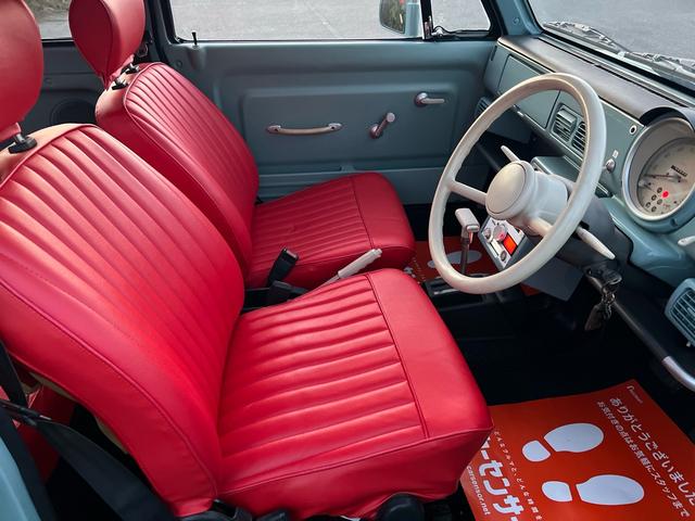 パオ ベースグレード ユーザー様買取車 車検2年付き 3AT ラジオ エアコン アクアグレー 上下分割式リアガラス パワーステアリング(24枚目)