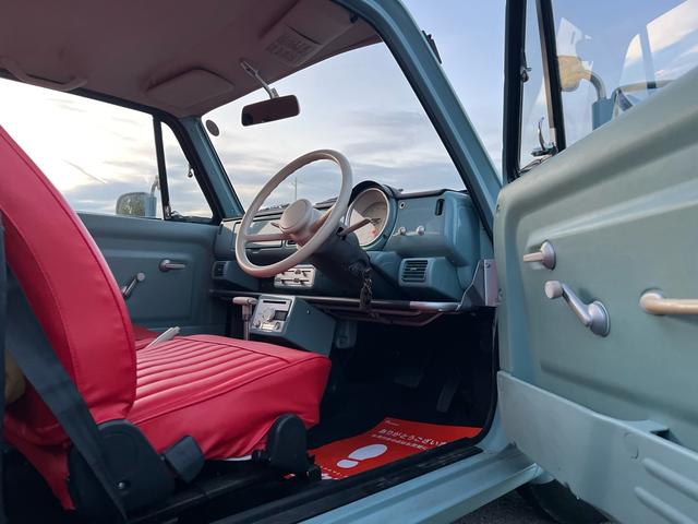 パオ ベースグレード ユーザー様買取車 車検2年付き 3AT ラジオ エアコン アクアグレー 上下分割式リアガラス パワーステアリング(26枚目)