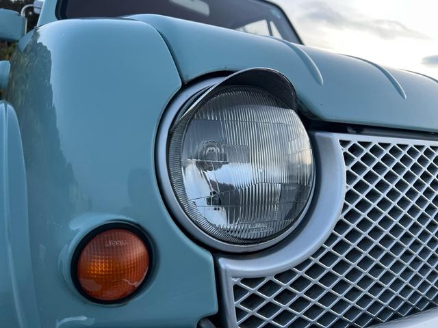 パオ ベースグレード ユーザー様買取車 車検2年付き 3AT ラジオ エアコン アクアグレー 上下分割式リアガラス パワーステアリング(35枚目)