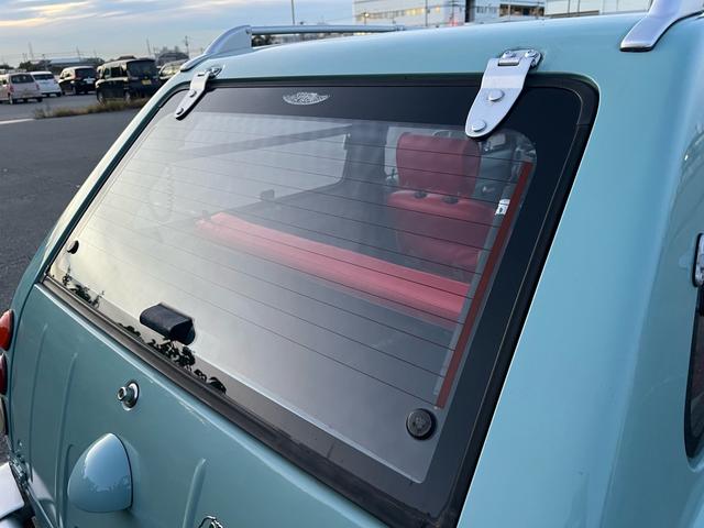 パオ ベースグレード ユーザー様買取車 車検2年付き 3AT ラジオ エアコン アクアグレー 上下分割式リアガラス パワーステアリング(45枚目)