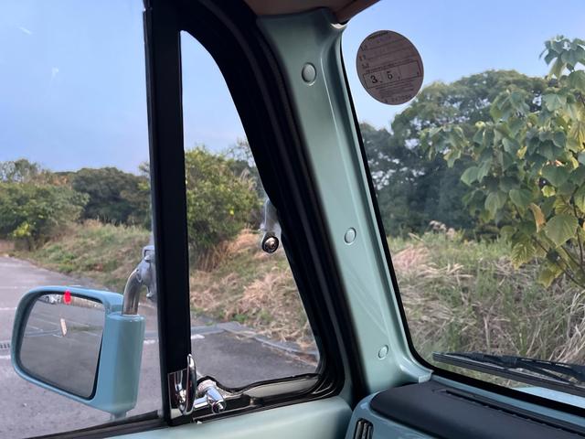 パオ ベースグレード ユーザー様買取車 車検2年付き 3AT ラジオ エアコン アクアグレー 上下分割式リアガラス パワーステアリング(59枚目)