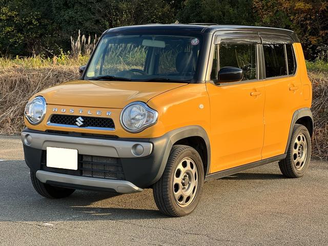 ハスラー G ユーザー様買取車 5MT 車検2年付き シートヒーター ETC アイドリングストップ キーレスエントリー 頸部衝撃緩和ヘッドレスト フルフラット 盗難防止システム 衝突安全ボディ ドアバイザー AAC(5枚目)