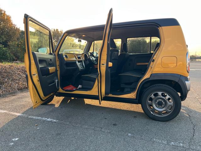 ハスラー G ユーザー様買取車 5MT 車検2年付き シートヒーター ETC アイドリングストップ キーレスエントリー 頸部衝撃緩和ヘッドレスト フルフラット 盗難防止システム 衝突安全ボディ ドアバイザー AAC(36枚目)