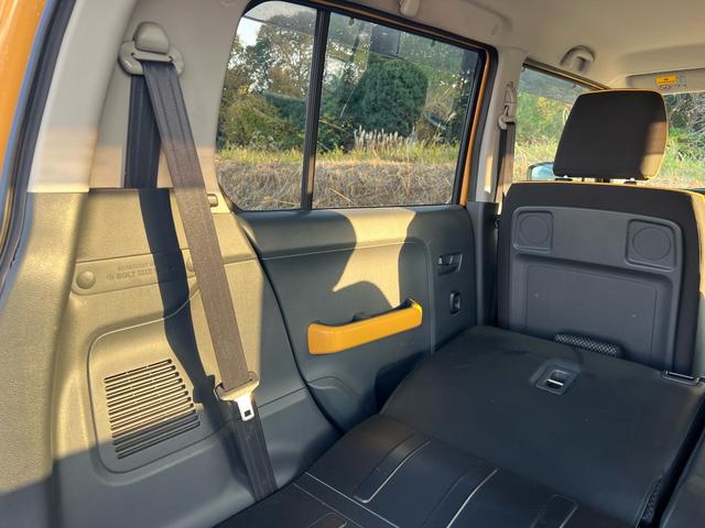 ハスラー G ユーザー様買取車 5MT 車検2年付き シートヒーター ETC アイドリングストップ キーレスエントリー 頸部衝撃緩和ヘッドレスト フルフラット 盗難防止システム 衝突安全ボディ ドアバイザー AAC(76枚目)