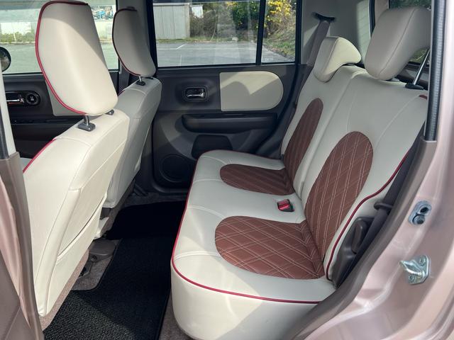 アルトラパンショコラ Ｇ　ユーザー様買取車　Ｂｌｕｅｔｏｏｔｈオーディオ　ＴＶ　ナビ　スマートキー　プッシュスタート　エアコン　アイドリングストップ　ドアバイザー　ＥＴＣ　ＨＩＤ　衝突安全ボディ　盗難防止システム　エアバック（36枚目）