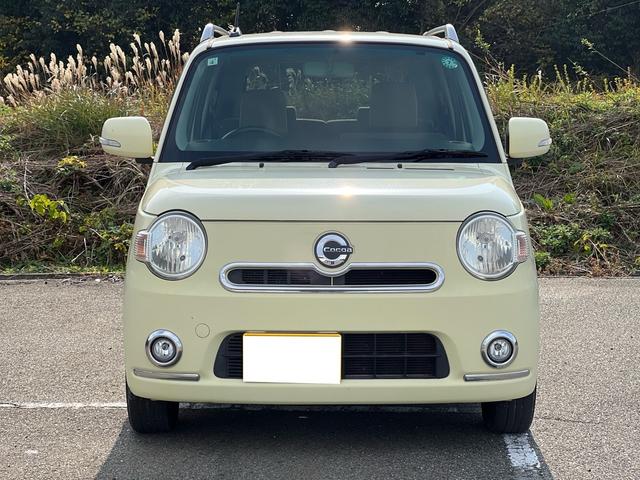 ミラココア ココアプラスX ユーザー様買取車 ナビ TV スマートキー オートエアコン アイドリングストップ フォグランプ FM AM 衝突安全ボディ 盗難防止システム パワーウインドウ パワーステアリング ドアバイザー(3枚目)