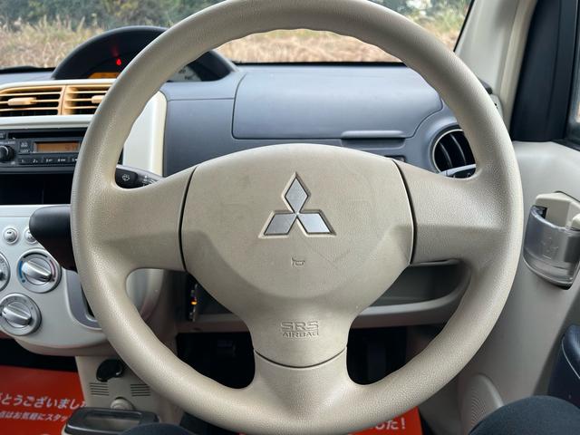 eKワゴン MS ユーザー様買取車 車検令和8年7月 走行距離111700キロ エアコン CD FM AM ETC ドアバイザー 運転席助手席エアバック パワーステアリング ベンチシート フルフラット 衝突安全ボディ(15枚目)