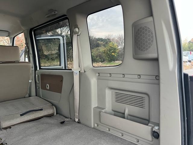 エブリイワゴン JP ユーザー様買取車 車検2年付き フルフラット 衝突安全ボディ 盗難防止システム 運転席助手席エアバック ABS パワーステアリング パワーウインドウ CD FM AM ABS ドアバイザー(45枚目)