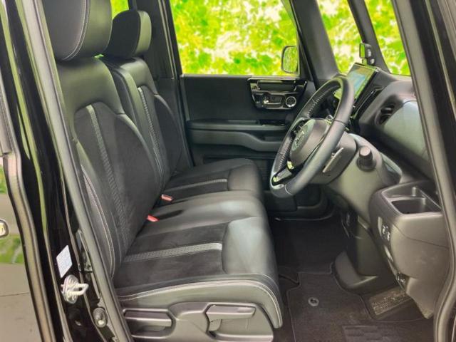 N-BOXカスタム L・ターボ 新品タイヤ/保証書/純正 8インチ SDナビ/ホンダセンシング/両側電動スライドドア/シートヒーター/車線逸脱防止支援システム/シート ハーフレザー/ドライブレコーダー 前後/ヘッドランプ LED(5枚目)