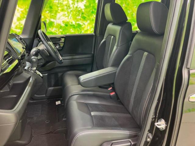 N-BOXカスタム L・ターボ 新品タイヤ/保証書/純正 8インチ SDナビ/ホンダセンシング/両側電動スライドドア/シートヒーター/車線逸脱防止支援システム/シート ハーフレザー/ドライブレコーダー 前後/ヘッドランプ LED(7枚目)