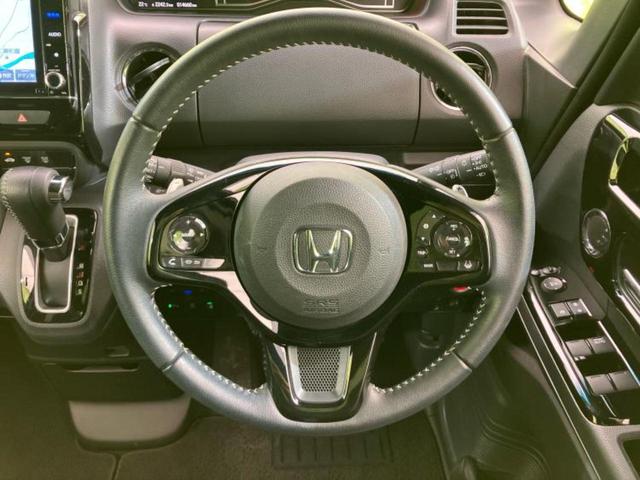 N-BOXカスタム L・ターボ 新品タイヤ/保証書/純正 8インチ SDナビ/ホンダセンシング/両側電動スライドドア/シートヒーター/車線逸脱防止支援システム/シート ハーフレザー/ドライブレコーダー 前後/ヘッドランプ LED(15枚目)