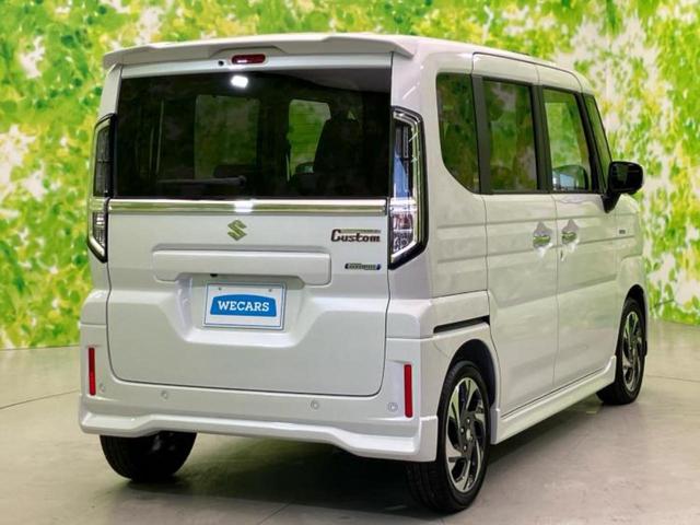 スペーシアカスタム ハイブリッドXSターボ 保証書/純正 9インチ メモリーナビ/セーフティサポート(スズキ)/両側電動スライドドア/シートヒーター 前席/マルチテレインモニター/車線逸脱防止支援システム/ヘッドランプ LED ターボ(3枚目)