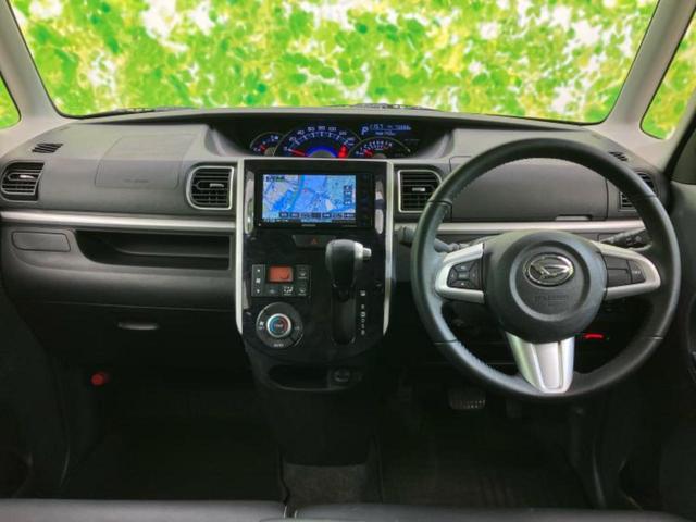 タント カスタムＲＳトップエディションＶＳ　ＳＡ３　新品タイヤ／保証書／社外　ＳＤナビ／スマートアシスト（トヨタ・ダイハツ）／両側電動スライドドア／シートヒーター　運転席／パノラマモニター／車線逸脱防止支援システム／シート　ハーフレザー　全周囲カメラ（4枚目）