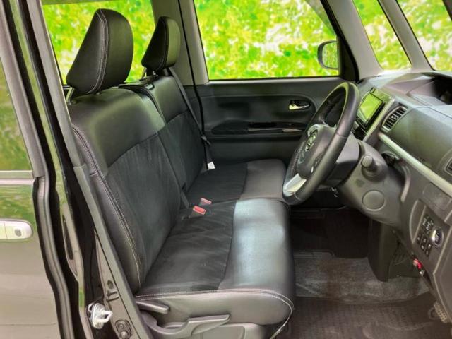 タント カスタムＲＳトップエディションＶＳ　ＳＡ３　新品タイヤ／保証書／社外　ＳＤナビ／スマートアシスト（トヨタ・ダイハツ）／両側電動スライドドア／シートヒーター　運転席／パノラマモニター／車線逸脱防止支援システム／シート　ハーフレザー　全周囲カメラ（5枚目）