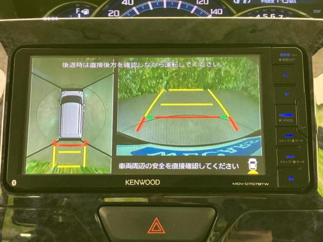 タント カスタムＲＳトップエディションＶＳ　ＳＡ３　新品タイヤ／保証書／社外　ＳＤナビ／スマートアシスト（トヨタ・ダイハツ）／両側電動スライドドア／シートヒーター　運転席／パノラマモニター／車線逸脱防止支援システム／シート　ハーフレザー　全周囲カメラ（14枚目）