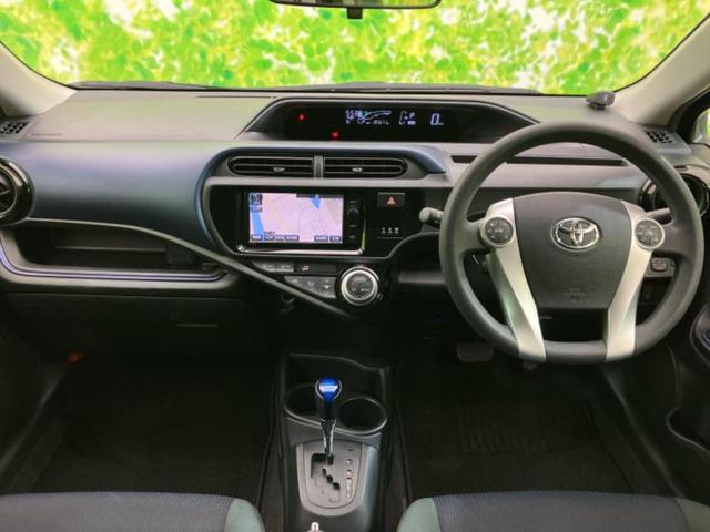 アクア S 新品タイヤ/保証書/純正 SDナビ/ドライブレコーダー 社外/ヘッドランプ LED/Bluetooth接続/ETC/EBD付ABS/横滑り防止装置/アイドリングストップ/バックモニター バックカメラ(4枚目)