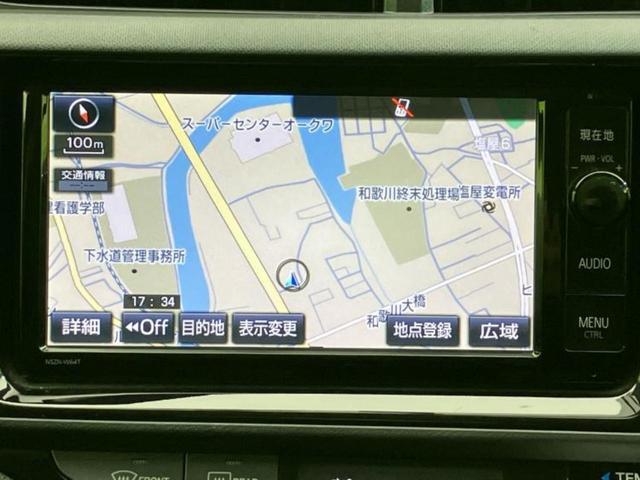 アクア S 新品タイヤ/保証書/純正 SDナビ/ドライブレコーダー 社外/ヘッドランプ LED/Bluetooth接続/ETC/EBD付ABS/横滑り防止装置/アイドリングストップ/バックモニター バックカメラ(9枚目)