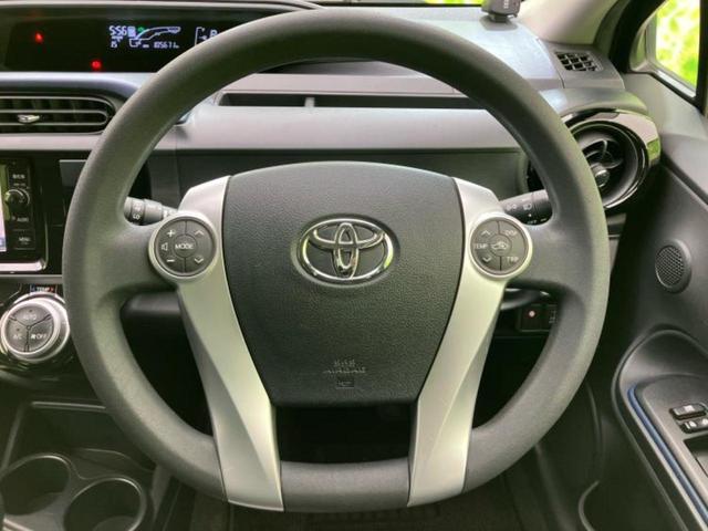 アクア S 新品タイヤ/保証書/純正 SDナビ/ドライブレコーダー 社外/ヘッドランプ LED/Bluetooth接続/ETC/EBD付ABS/横滑り防止装置/アイドリングストップ/バックモニター バックカメラ(15枚目)